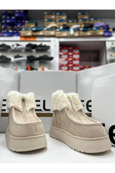 FELES 071-500 RAHAT SÜET KÜRKLÜ KIŞLIK BOT