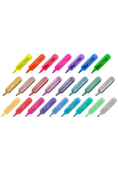 Faber Castell FC Textliner Superfluo 46 deskset stand 24pcs