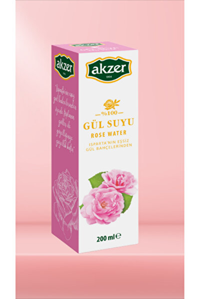 Akzer Gül Suyu Spreyli 200 ml
