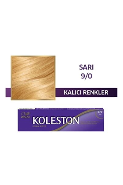 Koleston Tüp Saç Boyası Sarı 9/0 1 Adet