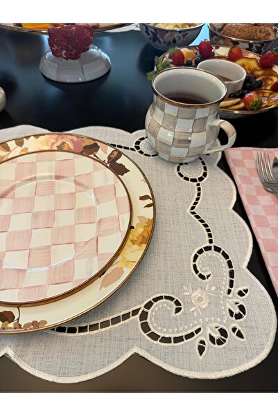 NC Home Design White Rose White American 1 Piece