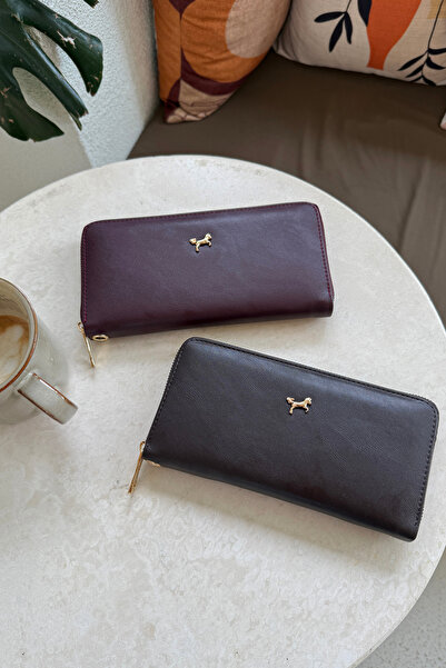 La La'Graccio Paris Portofel util pentru femei La'Graccio Paris Guas, dimensiune mare, negru