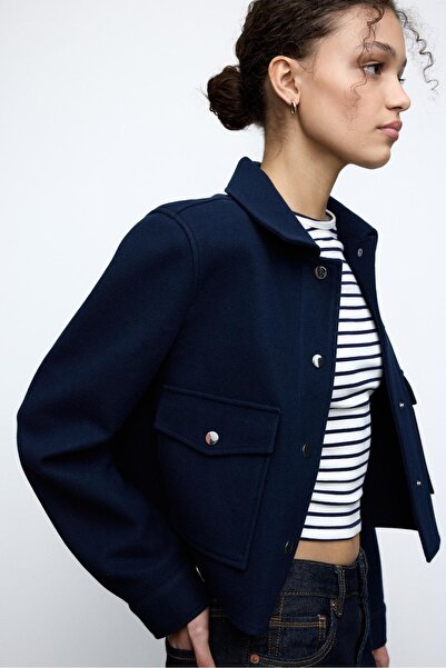 Stradivarius Soft-touch short jacket