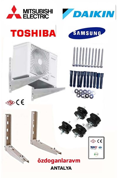 dogant özdoğanlar avm Fırtına 24000 Btu Dış Ünite Konsol Klima 60 Cm Ayak +Ti...