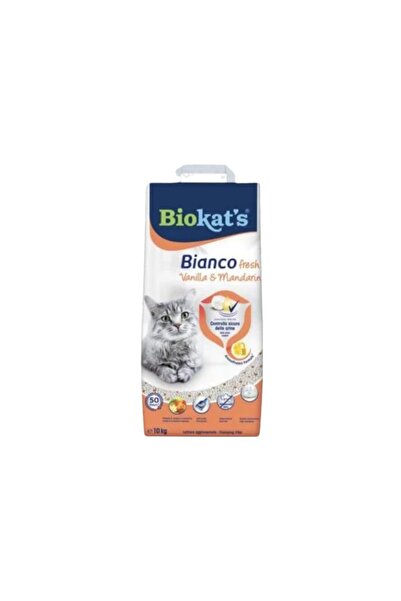 Biokats Bio Cats Bianco Fresh Cat Litter with Vanilla & Mandarin Scent 10L