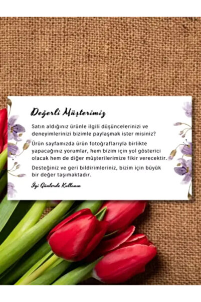 İnformal Yayınları Customer Experience and Review Enhancing Thank You Card 30...