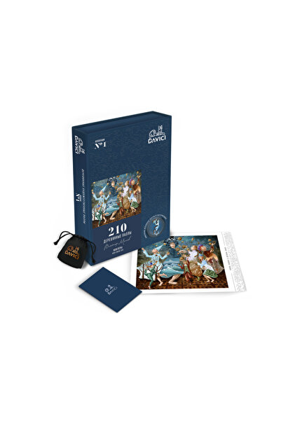 UkrainaSHOP Wooden Puzzle Jugglers, 210 pieces