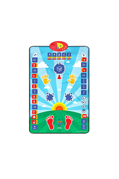 JOGAMS Smart Islamic Talking Prayer Mat for Kids, Interactive Rug with Voice Guidance to Teach Salah