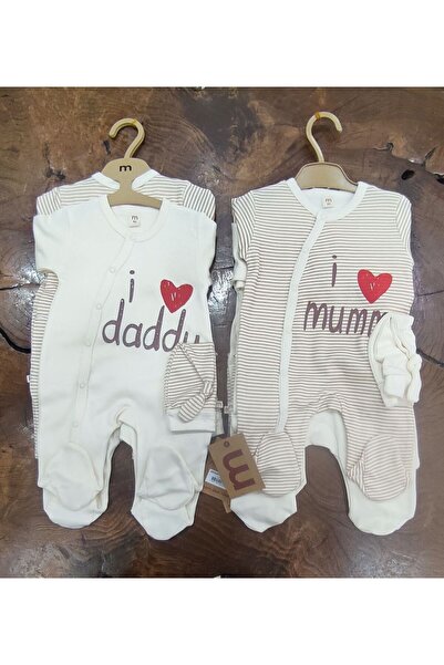 Maxbabi UNISEX MOMMY DADDY 2Lİ TULUM