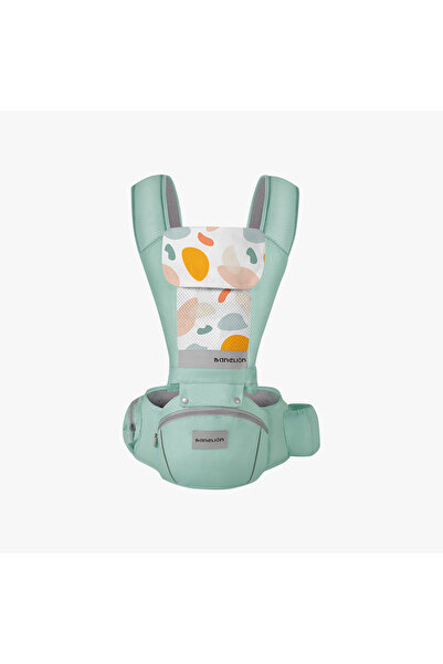 Hibobi Premium Ergonomic 3D Mesh Baby Carrier with Hip Seat – Front & Back Multifunctional Carrier