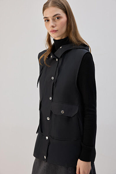 Touché Privé Hooded Oversized Vest