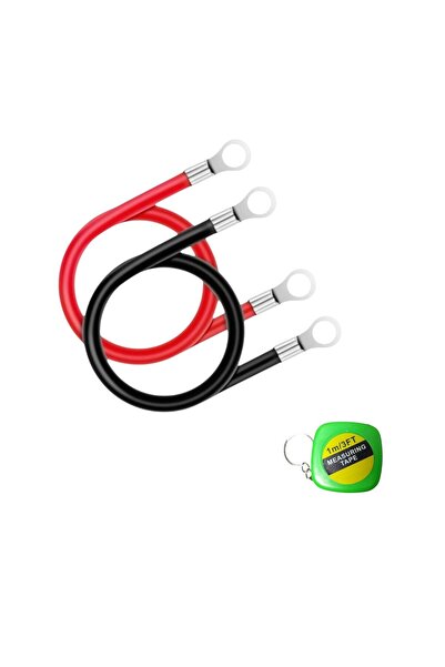 OEM Current transfer/battery start cable set, section 4 mmp, 2x25 cm, 4 M6 lu...