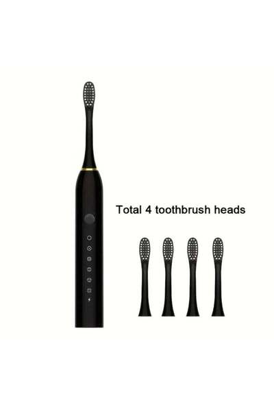 Sonic Electric Toothbrush - Smart Timer, 6-Speed Mode