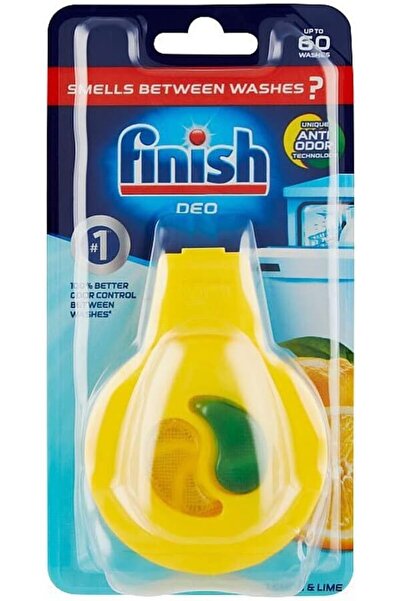 Finish Deodorant Dishwasher Odorstop Lemon Eliminates Odors 60 Washes