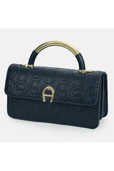 AG New Vintage Handbag Shoulder Tote Bag Diamond Quilted Embossed Commuter Shoulder Bag