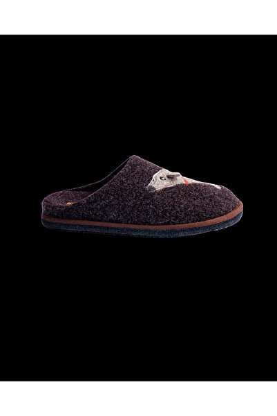 Belsta Slippers with Dachshund embroidery, size 38