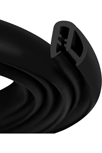 SYOSI شريط مانع تسرب باب السيارة للعمود B، مانع تسرب مطاطي من مادة EPDM (2 متر)