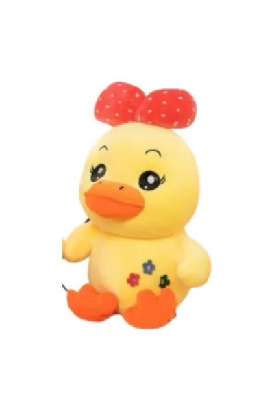 Toybox Yellow Duck Plush Toy Cute Duck Doll Throw Pillow, Children's Interesting Birthday Gift