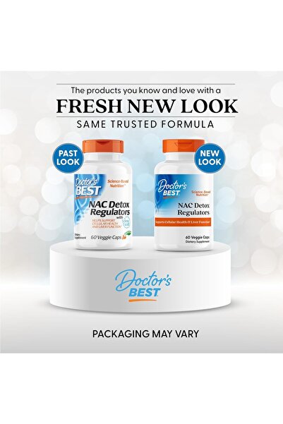 Doctor's Best Nac Detox Regulators Veggie Capsules (60 Pieces)