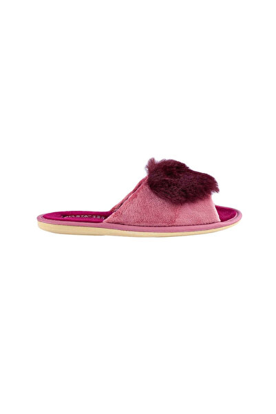 Belsta Pink velour slippers, size 40