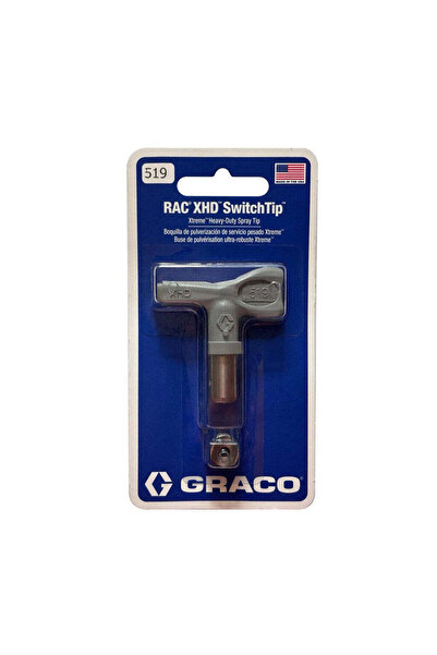 Graco XHD 519 Airless Nozzle, 0.019 inch (0.48 mm), 50°