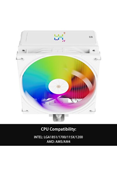 ThermalRight Assassin X 120R Digital ARGB White CPU Cooler