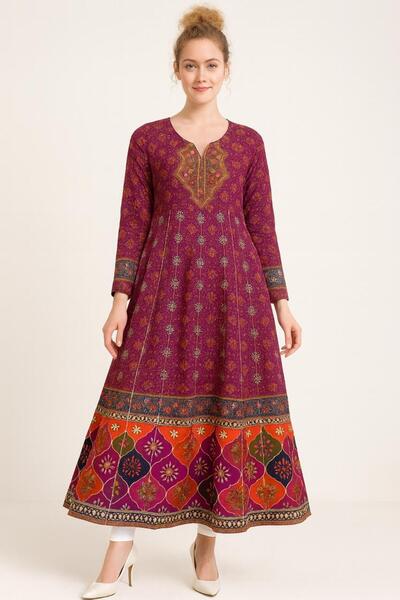 MEEMSEEN INDEPENDENT بلوزة كورتا مطبوع مستوحاة من التراث