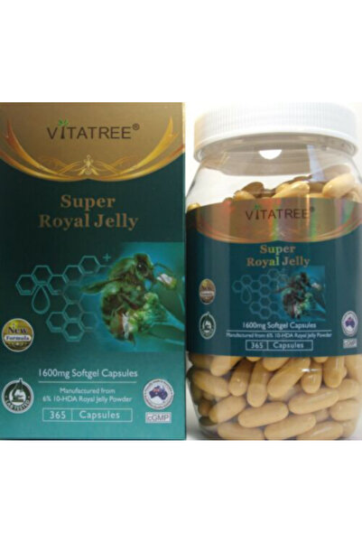 Golden Fields Royal Jelly - SUPER ROYAL JELLY Capsules 365