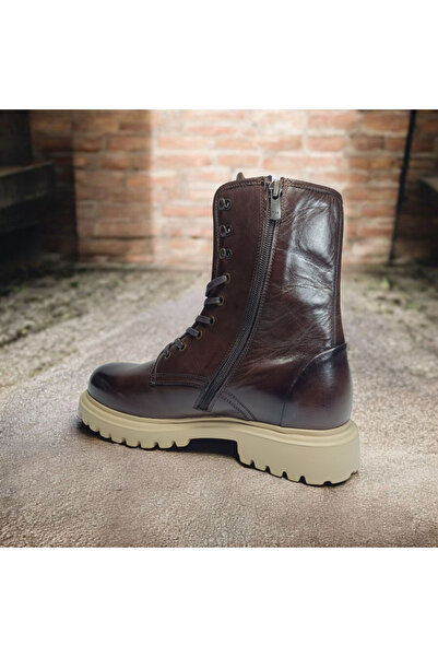 VİVA SHOES 100% Genuine Leather Eva Sole Men's Boots