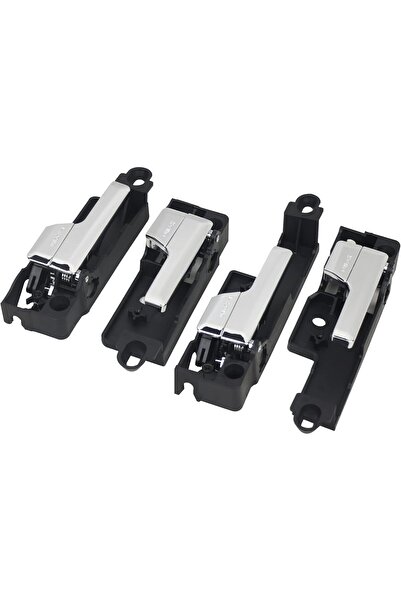 Generic مقابض أبواب داخلية TQPONLY (4 قطع) أمامية وخلفية متوافقة مع فورد فيوجن ولينكولن MK موديلات 2006-2012