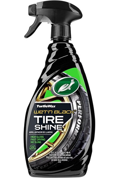 Turtle Wax ملمع إطارات Wet'n Black Ultra Wet - 23 أونصة، T217RA