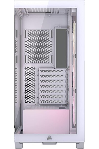 Corsair 3500X ARGB Mid-Tower ATX PC Case – White