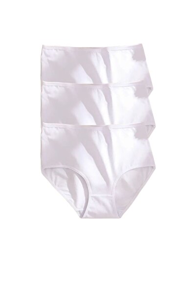 FUNELLA Women's 3-Pack Stretch Fabric High Waist Panties