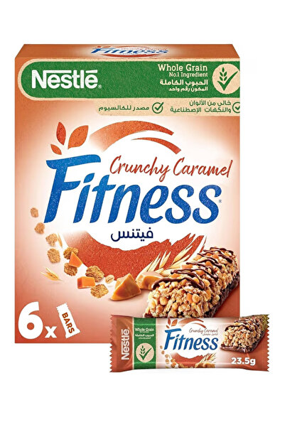 Nestle Fitness Crunchy Caramel Breakfast Cereal Bar 23.5 gm x 6