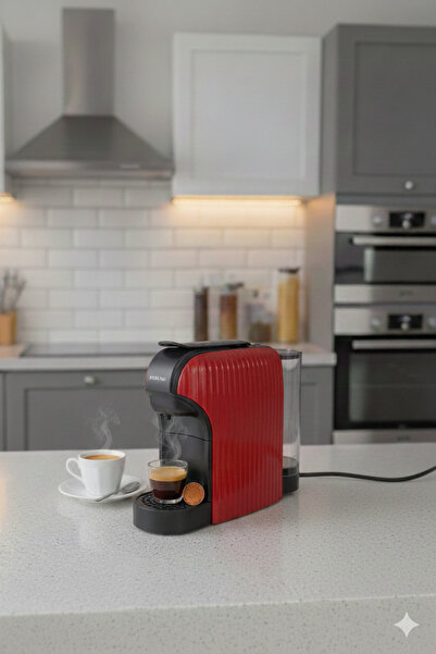 RİBBON ماكينة كبسولات الاسبريسو ريبون ، 1450 واط RE-6-030