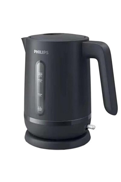 Philips Fierbator electric, HD9314/90, 1,7 l, Plastic, Indicator luminos, Gri