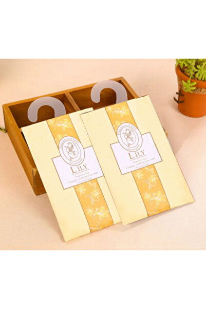 OEM Set of 5 Natural Lily Scented Air Freshener Sachets for Home, Office and Car