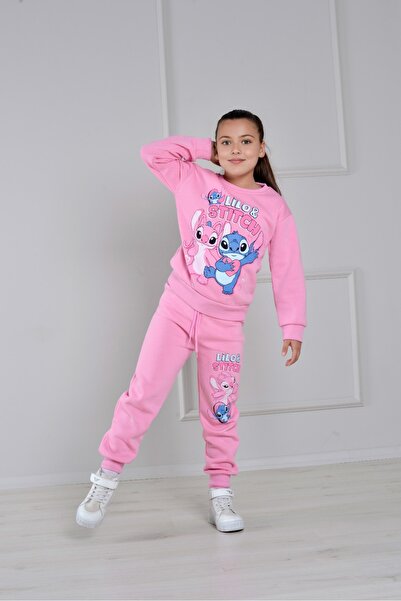 LİLLYPİCCA 3 İp Ş cu căptușeală din fleece Set de pantaloni cu model Sweat tr...