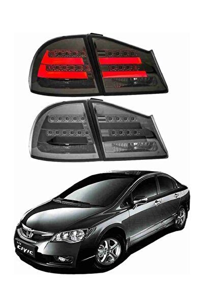 X POWER TUNİNG honda civic fd6 (2006-2012) uyumlu füme led stop lambası