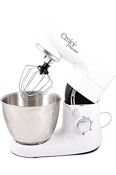 Emjoi خلاط كهربائي قائم، أبيض UESM-700