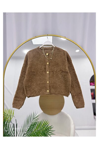 YEDİLALE Комплект от кардиган и пола от трикотаж [кардиган стандартен размер, пола размер]