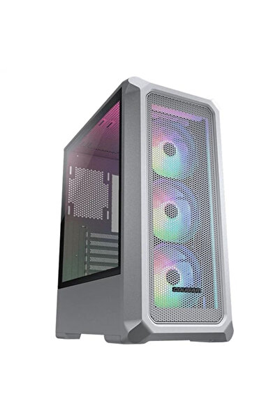 Cougar Carcasa ATX Semi-tower 385CC50.0004, biela, podsvietenie RGB, 7 rozširujúcich slotov