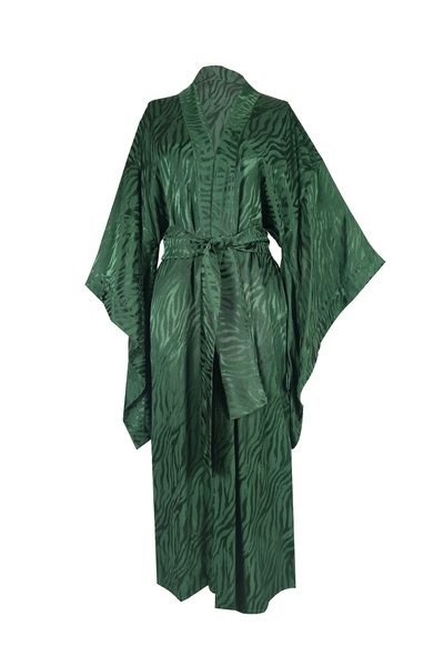 MANOTRES Zebra Jacquard Kimono