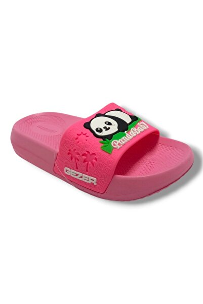 GEZER 16262-35 Panda Baby Suya Dayanıklı Kız Çocuk Terlik 26-30