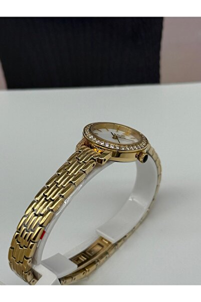 Hislon Gold Stone Women's Watch with 3 Years Warranty