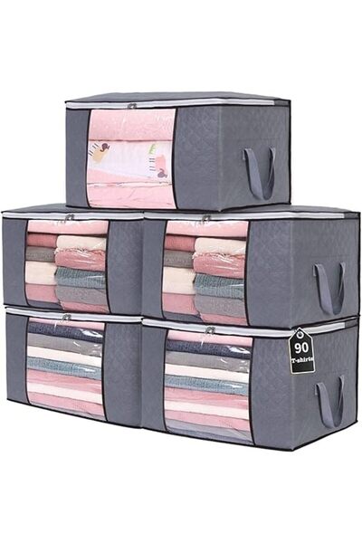 THMINS Large Storage Bag Set 60 x 40 cm - 5 Pieces
