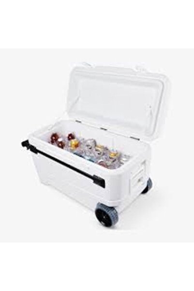 IGLOO كولر 110 QT صن ست غلايد أبيض