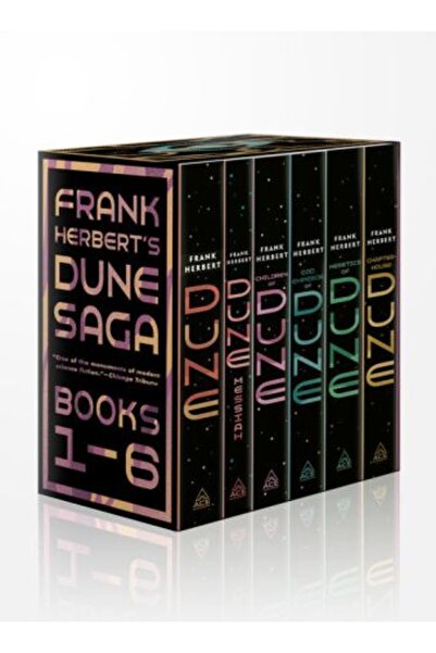 Ace Books Dune: Saga Dune 6 a lui Frank Herbert - Set cutie cărți (ediție SUA)