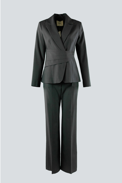 IDYL Front Draped Jacket Set