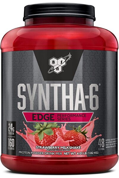 BSN SYNTHA-6 EDGE Protein Powder, Strawberry Milkshake, 48 Servings